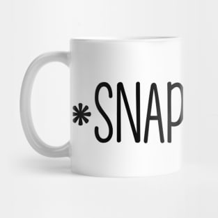 snap twice script Mug